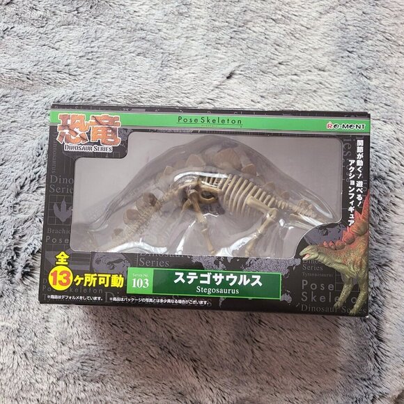 Re-Ment Pose Skeleton Dinosaur Series 103 Stegosaurus Figure - Picture 1 of 2